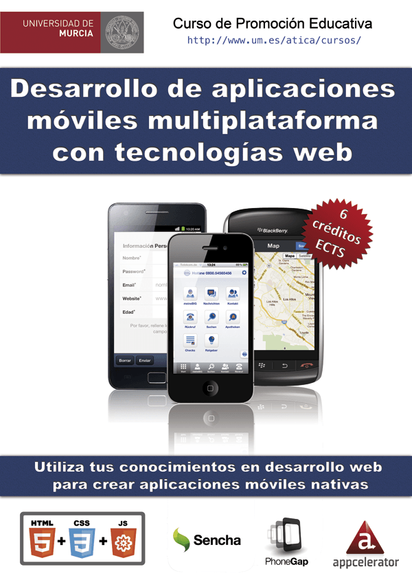 Curso de desarrollo móvil multiplataforma en Universidad de Murcia